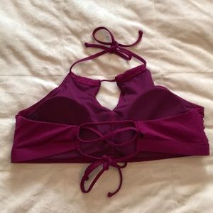 Athleta Swim - Athleta Wine Key Hole Bikini Top Athleta Swim - Athleta Wine Key Hole Bikini Top